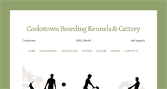 Desktop Screenshot of cookstownboardingkennels.com